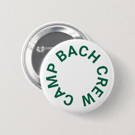 キャンプ バッハ クルー フォレストグリーン ブライズメイド パーティー 缶バッジ