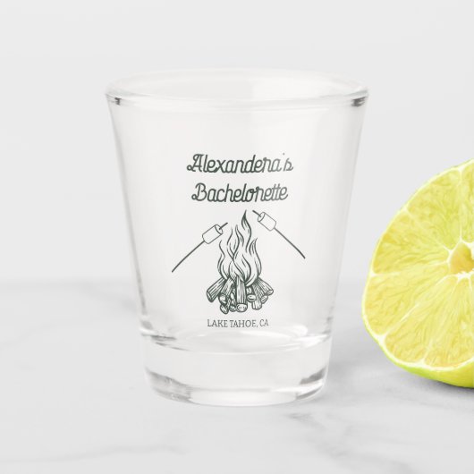 キャンプ・ブライズテット ショットグラス (正面)