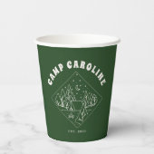 キャンプ ブライズパーティー カスタム 紙コップ (裏面)