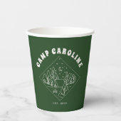 キャンプ ブライズパーティー カスタム 紙コップ (正面)