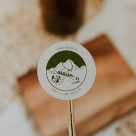 キャンプ ブライズパーティー ギフト ステッカー