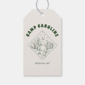 キャンプ ブライズパーティー サバイバルキット ギフトタグ (裏面)