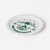 キャンプ ブライズパーティー ペーパープレート (アングル)