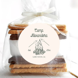 キャンプ ブライズパーティー ラウンドシール