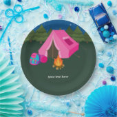 キャンプ ペーパープレート (パーティー)