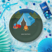 キャンプ ペーパープレート (パーティー)