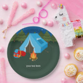 キャンプ ペーパープレート (パーティー)