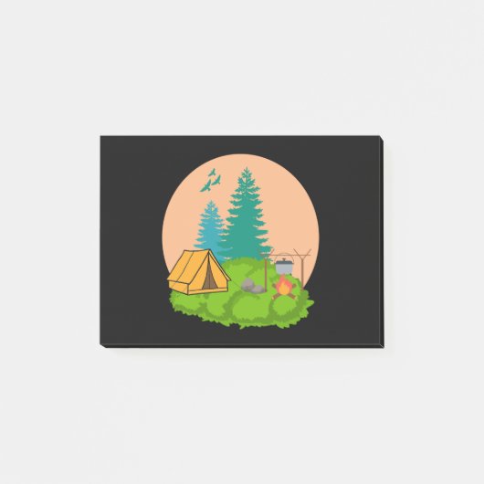 キャンプ ポストイット (正面)