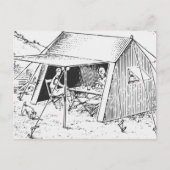 キャンプ ポストカード (正面)