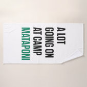 キャンプ・マタポニでたくさん起きている バスタオル (バスタオル)