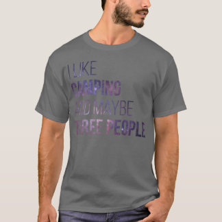 キャンプ ユーモア 家族 Tシャツ