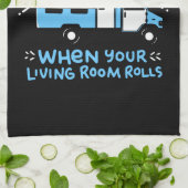 キャンプ – ライフロック キッチンタオル (折り畳み)