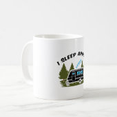 キャンプ – 私は眠のまわりにる コーヒーマグカップ (正面左)