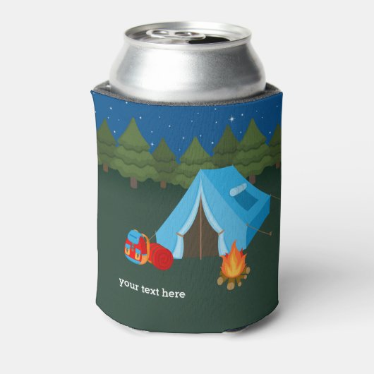 キャンプ 缶クーラー (缶裏面)