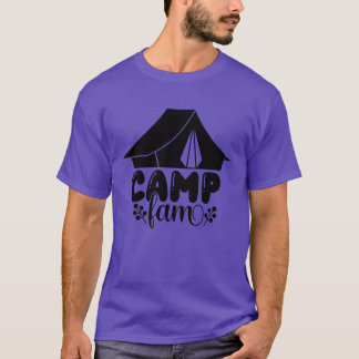 キャンプfam01 tシャツ