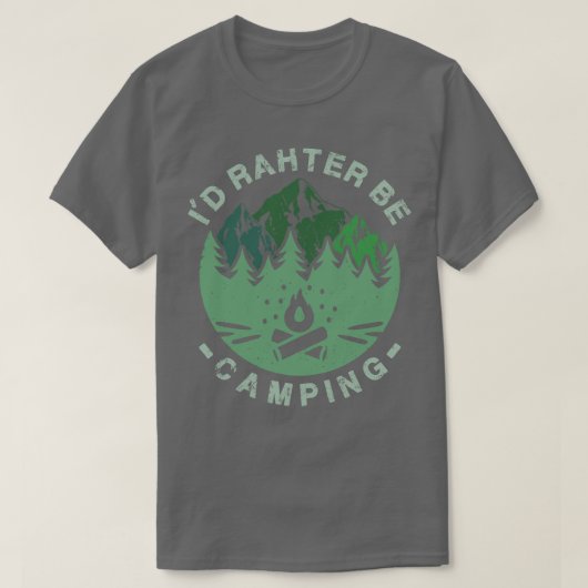 キャンプIDむしろBe Camping 1 Tシャツ (デザイン正面)