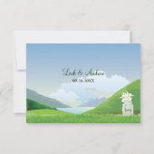 キャンプRSVPを結婚します 出欠カード (裏面)