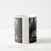 キャンプRVトレーラーホームマウンテンズ引用文 コーヒーマグカップ (中央)