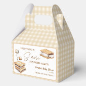 キャンプS'moreおもしろいベイビーシャワー特典 フェイバーボックス (正面)