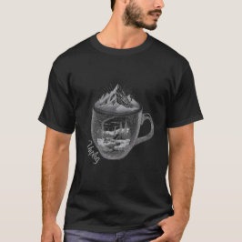キャンプTシャツでデジタルデトックス Tシャツ