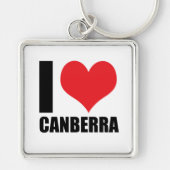 キャンベラが大好き キーホルダー (正面)