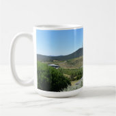 キャンベラでの牧歌的な日 コーヒーマグカップ (左)