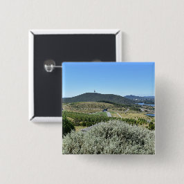 キャンベラでの牧歌的な日 缶バッジ