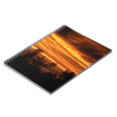 キャンベラの夏の日没 ノートブック (左側)