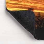 キャンベラの夏の日没 マウスパッド (コーナー)