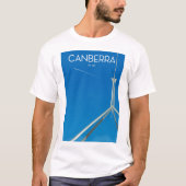キャンベラ・オーストラリア旅行ポスター Tシャツ (正面)