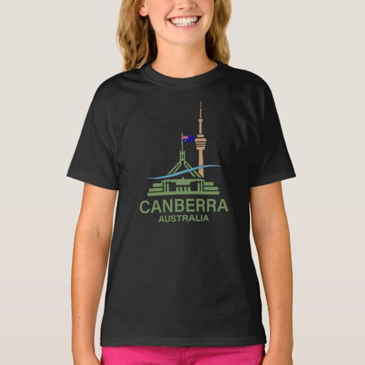 キャンベラ オーストラリア Tシャツ (正面)