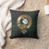 キャンベルカウドルタータンチェック&バッジ クッション (ブランケット)