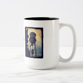 キャンベルカリフォルニア給水塔2の調子のマグ ツートーンマグカップ