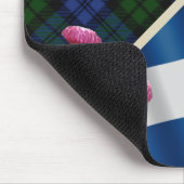 キャンベルクランバッジ&タータンチェックマウスパッド マウスパッド (コーナー)