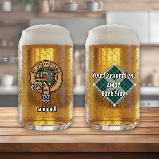 キャンベルクレストオーバードレスタータンチェック ガラス缶