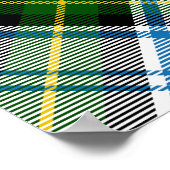 キャンベルクレストオーバードレスタータンチェック ポスター (角)