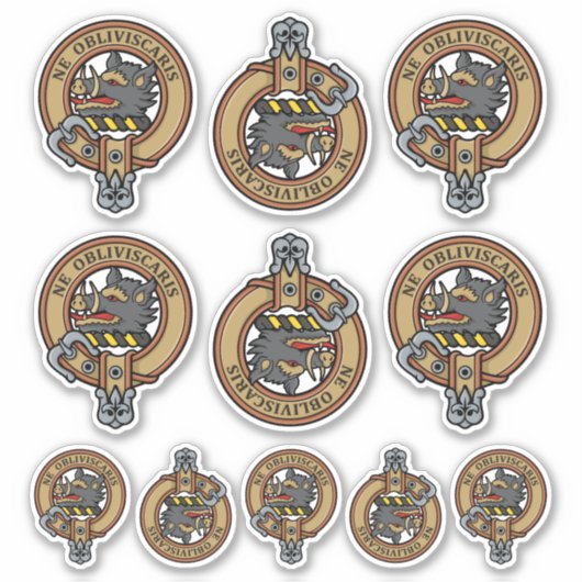 キャンベルクレスト シール (正面)