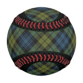 キャンベルスコットランドタータンチェック野球 野球ボール (裏面)