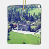 キャンベルスコティッシュクランドインバレーキャッスルクリスマス セラミックオーナメント (左)