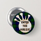 キャンベルタータンチェックボタン 缶バッジ (正面&裏面)