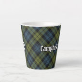 キャンベルタータンチェック カフェラテマグ (正面)