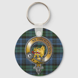 キャンベルタータンチェック&バッジ キーホルダー