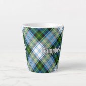 キャンベルドレスタータンチェック カフェラテマグ (正面)