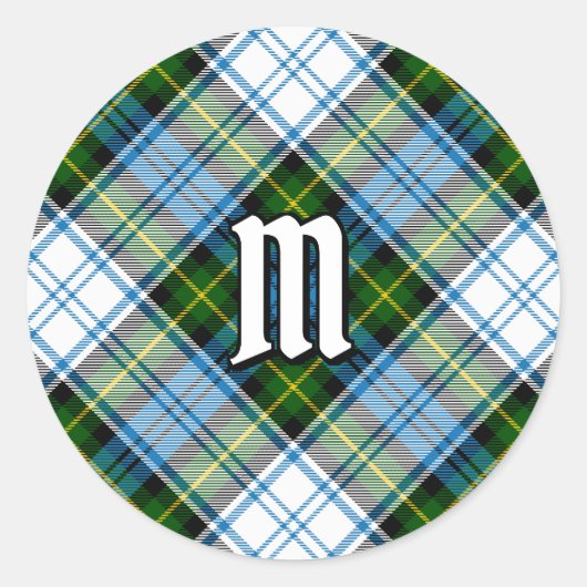 キャンベルドレスタータンチェック ラウンドシール (正面)