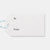 キャンベルドレス古代クランタータンチェッククリスマス ギフトタグ (裏面横)