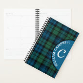 キャンベルプレイドモノグラム プランナー手帳 (ディスプレー)