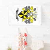 キャンベル家紋の紋章付き外衣 横断幕 (インサイチュ)