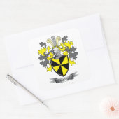 キャンベル家紋コートオブアームズ スクエアシール (封筒)