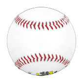 キャンベル家紋コートオブアームズ 野球ボール (裏面)