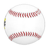 キャンベル家紋コートオブアームズ 野球ボール (正面)